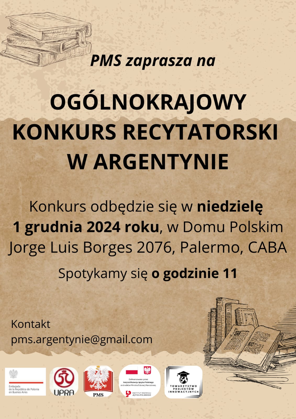 Concurso de recitación en idioma polaco